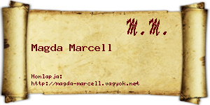 Magda Marcell névjegykártya